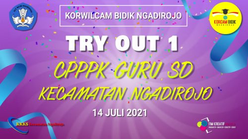 Kecamatan Ngadirojo Gelar Try Out GTT Tembus PPPK Tahun 2021