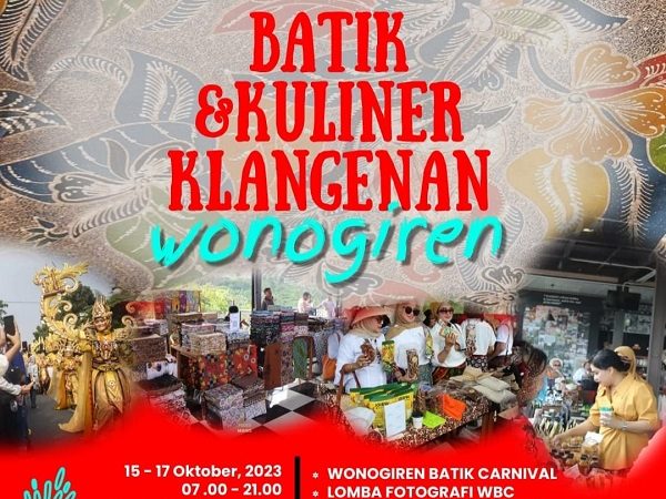 Batik dan Kuliner Klangenan Wonogiren
